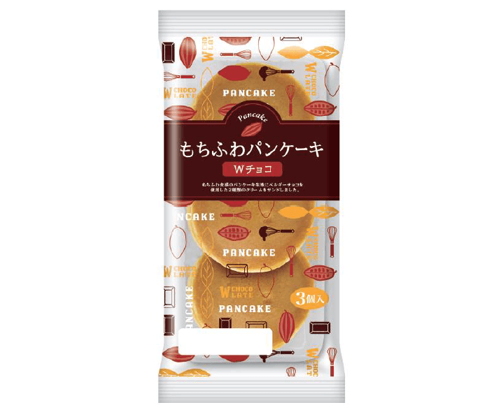 【近畿圏ライフ】ベルギーチョコを使用した濃厚な味わい！「もちふわパンケーキ  Wチョコ」を新発売