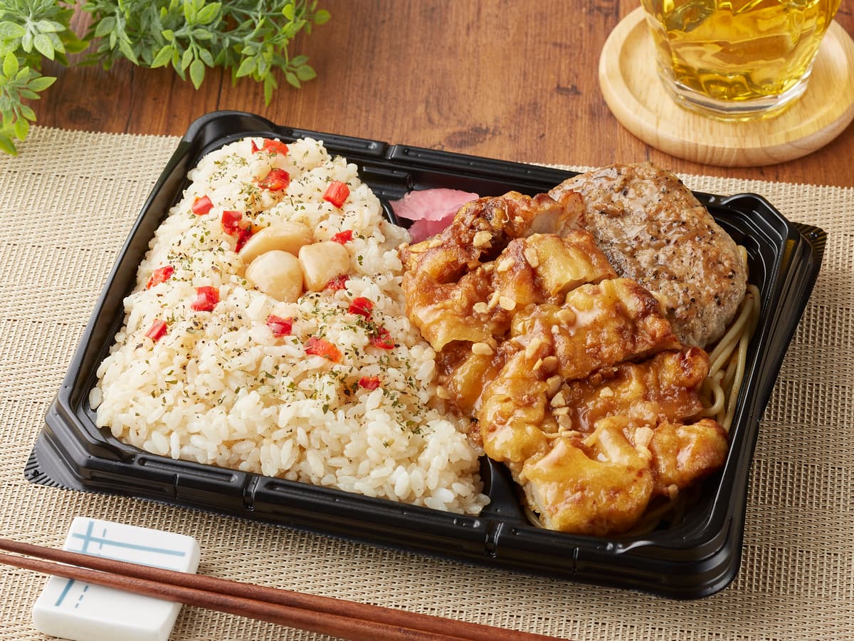 にんにく好きにはたまらない！ ずっしり！やみつきガーリック弁当 １２/１３（火）新発売