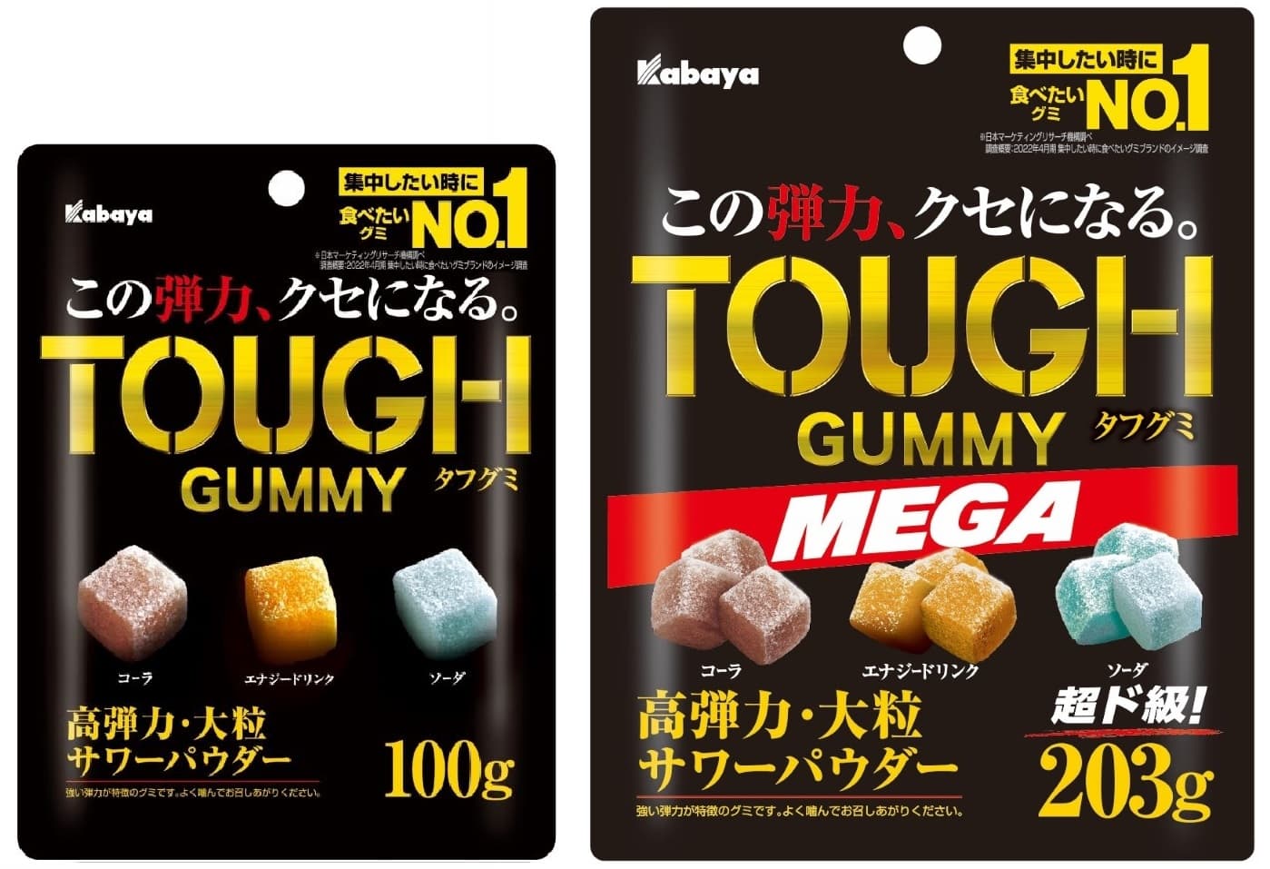 「TOUGH GUMMY（タフグミ）」ブランド製品 2品の賞味期限を延長！