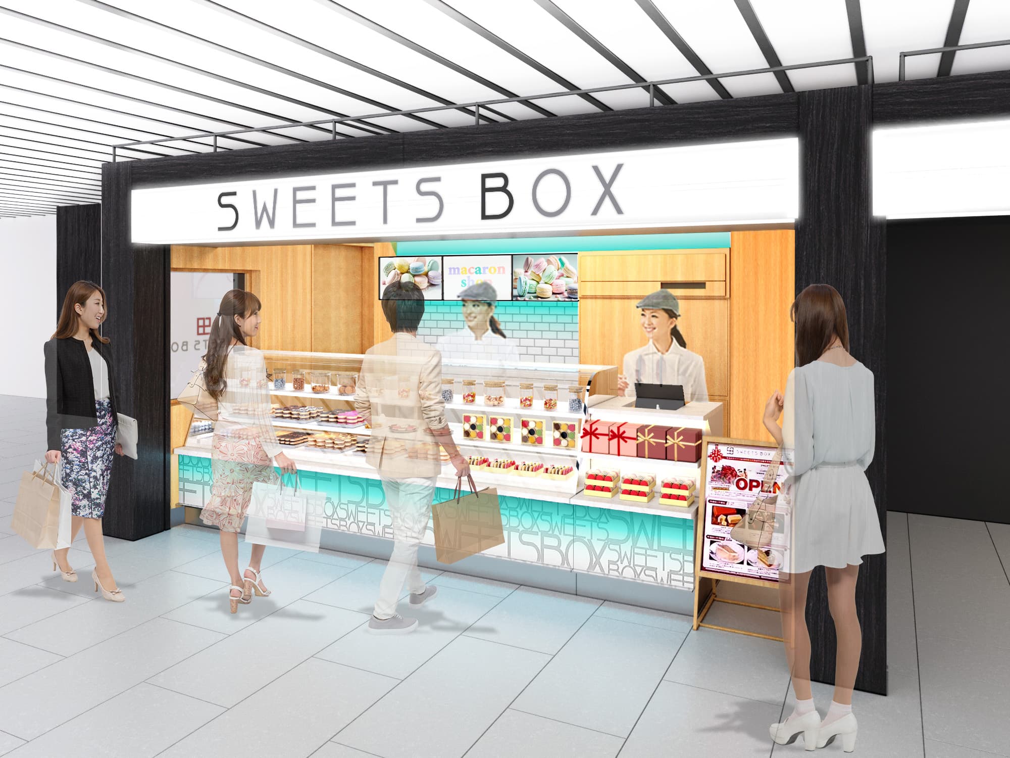 週替わりスイーツショップ「ＳＷＥＥＴＳ ＢＯＸ」が 兵庫県に初出店します