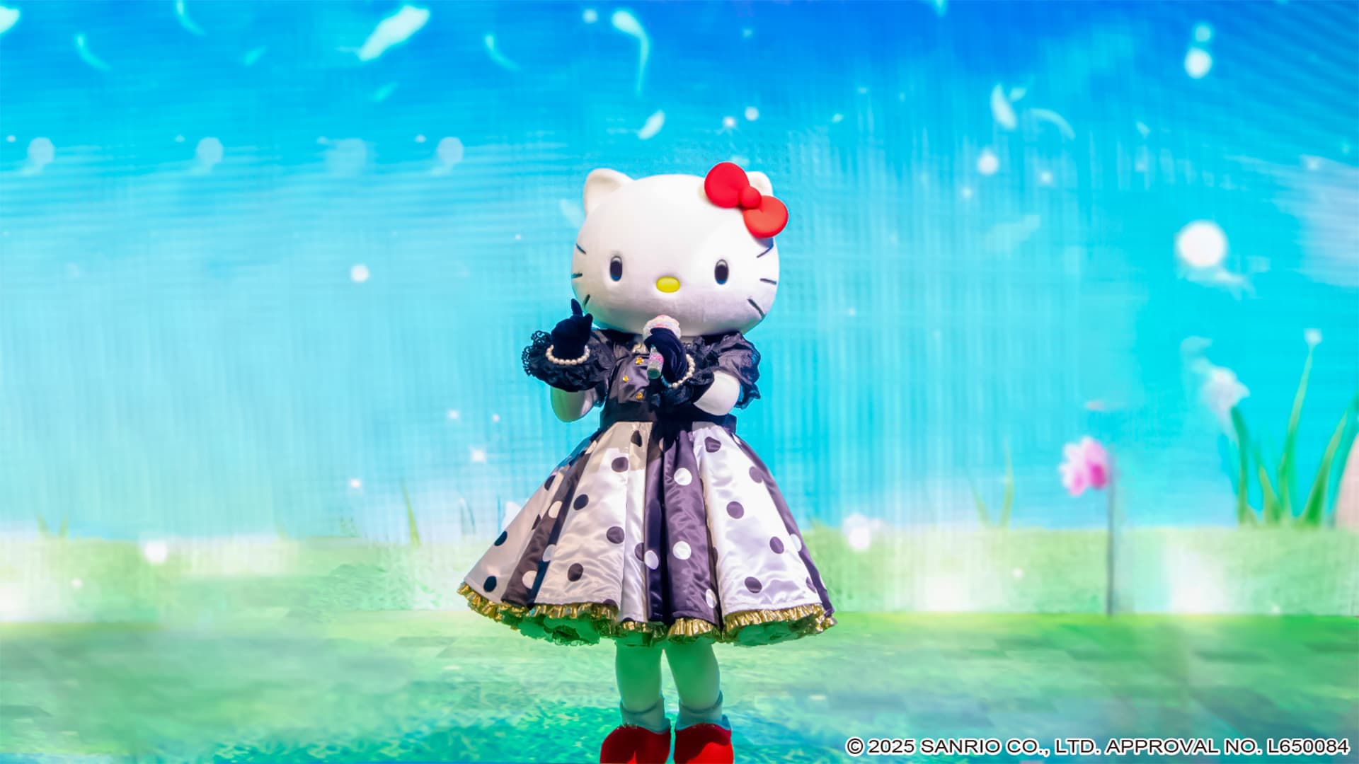 春の訪れを感じる心あたたかなナンバー全6曲をハローキティが生演奏と共にお届け♪  HELLO KITTY SHOW BOX 『Colorful Promenade』 3月1日より開催