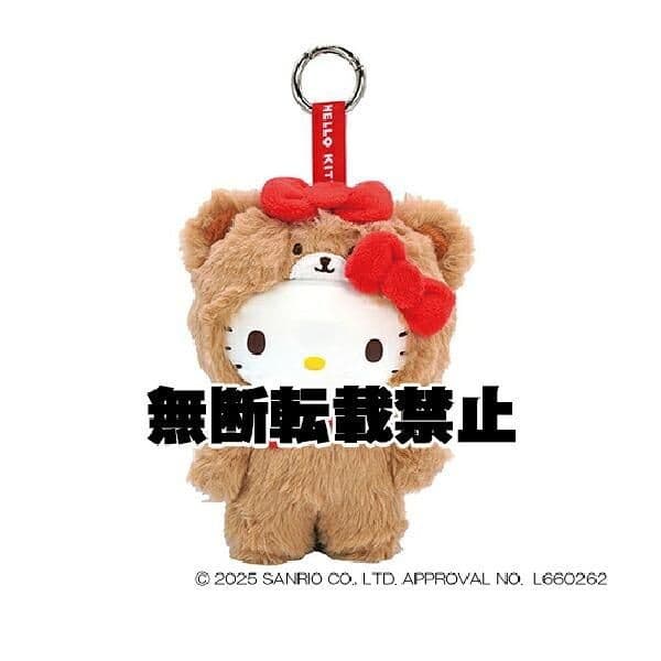 可愛さの渋滞!ハローキティたちが”おともだち”に変身した、キュートで高見えファインフェイスマスコット【予約受付中】《5月発売予定》