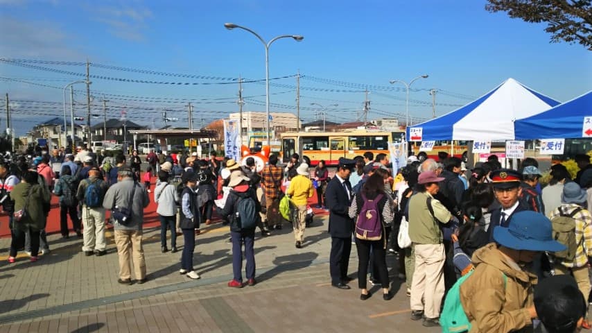 「そうてつ駅からウォーキング」を開催