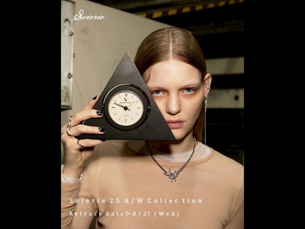 アクセサリーブランド Soierie <ソワリー> 25AW Collection 発売開始