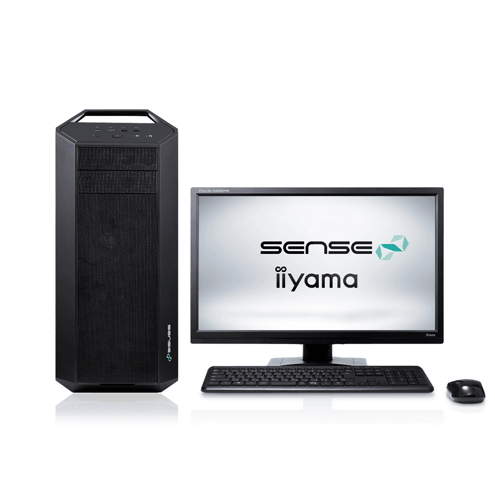 iiyama PC SENSE∞「実写合成VFX向けパソコン」CGWORLDコラボPC発売