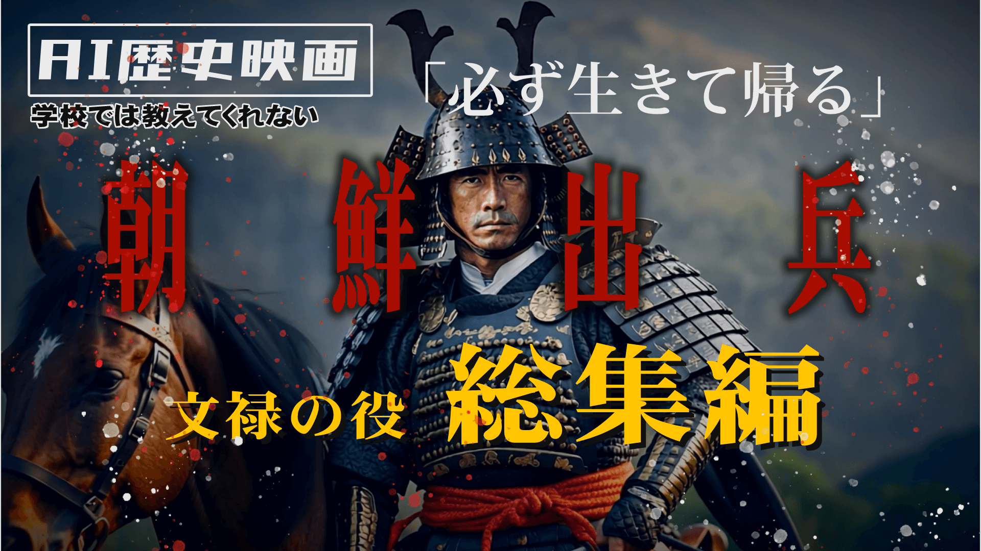 日本初「AI画像生成×プロ声優」が紡ぐ「朝鮮出兵」の100分物語 絶賛公開中