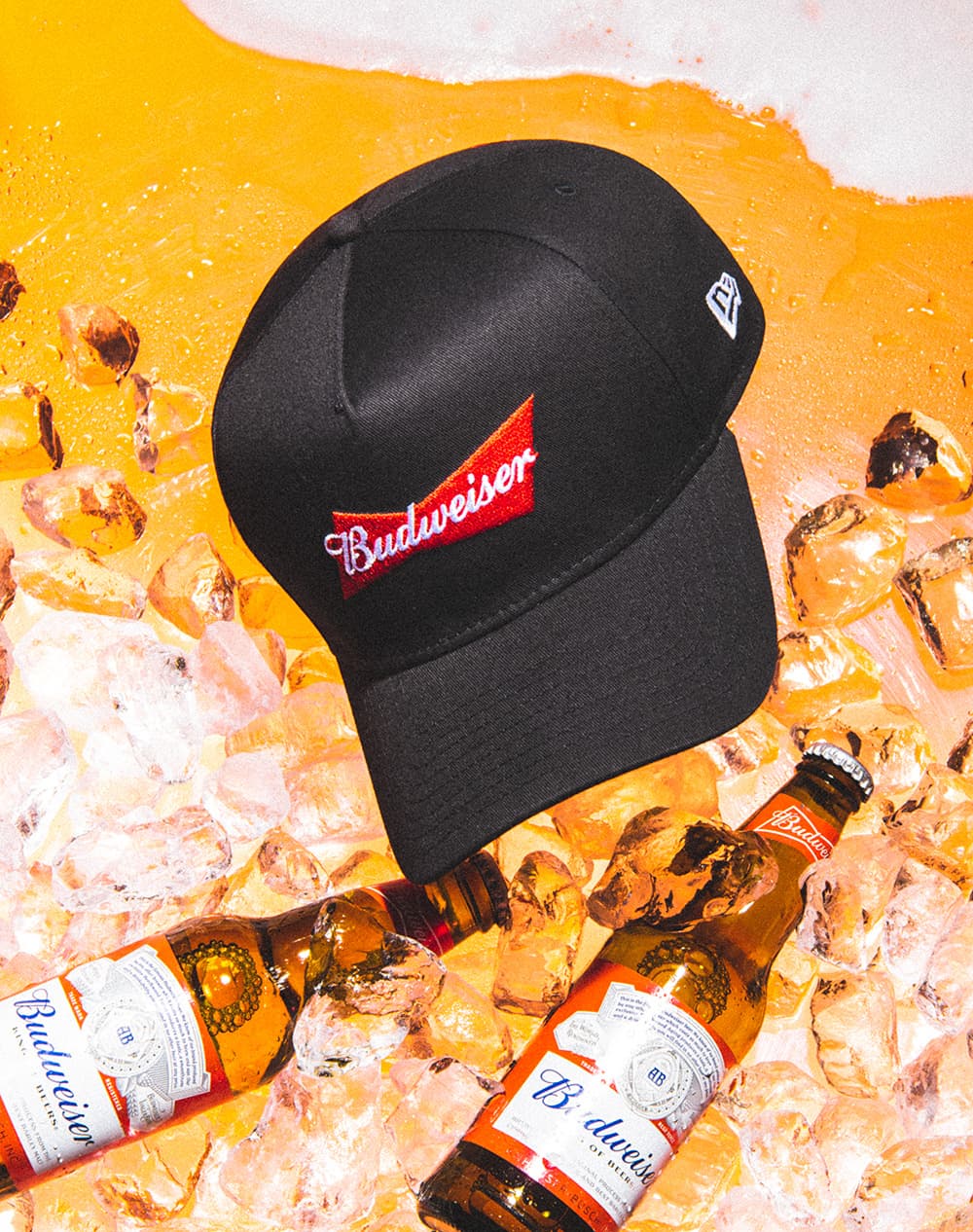 Budweiserとニューエラによるコラボコレクションが登場