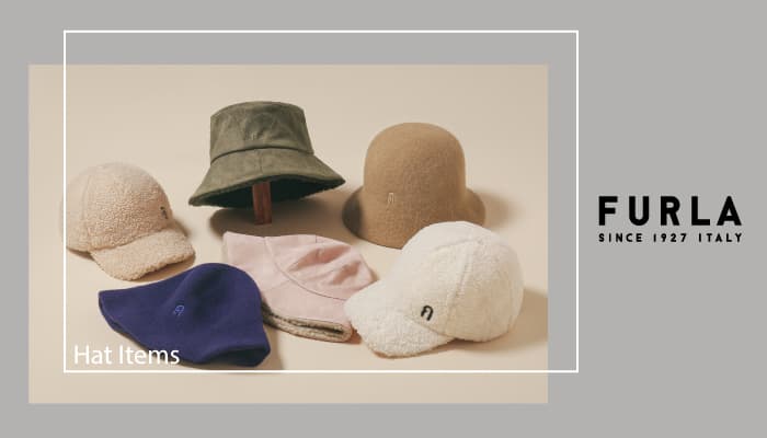 FURLA(フルラ)寒くなる前に持っておきたい帽子アイテムのご紹介ーMOONBATー