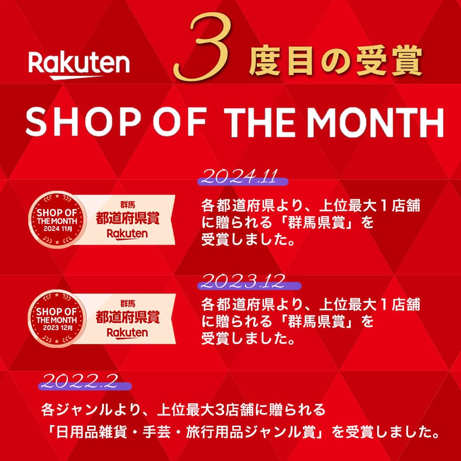 「エプソピア」が3度目の楽天ショップ・オブ・ザ・マンス「群馬県賞」を受賞！ お買い物マラソン期間中は、お得なキャンペーンも同時開催！