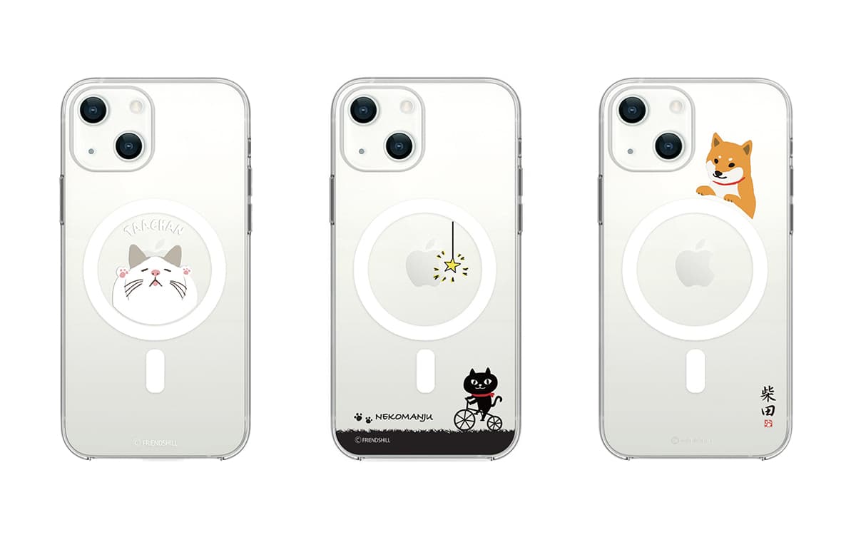 abbi FRIENDS、フレンズヒルキャラクターとコラボしたMagSafe対応ケースなどiPhone13シリーズ向けラインアップを発売