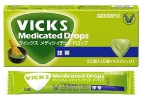 和のVICKSが新登場！「ヴイックス メディケイテッド ドロップ 抹茶」新発売