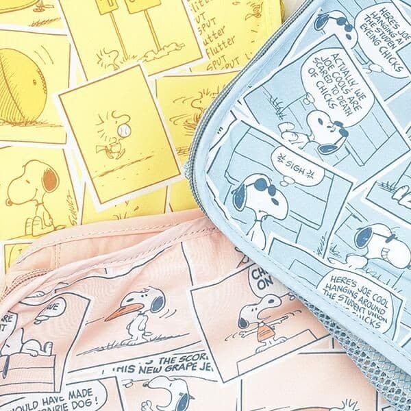 スヌーピーのポーチ特集!75周年限定デザインも
