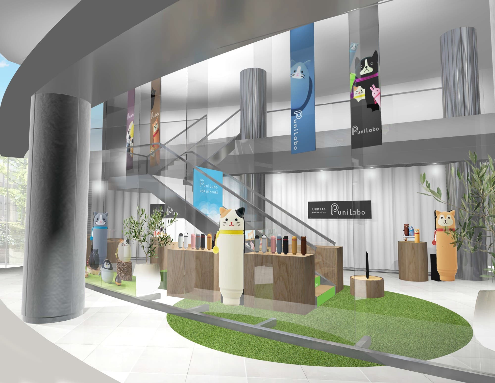 リヒトラブ初のPOPUPスペースで可愛いプニラボの魅力を発信!