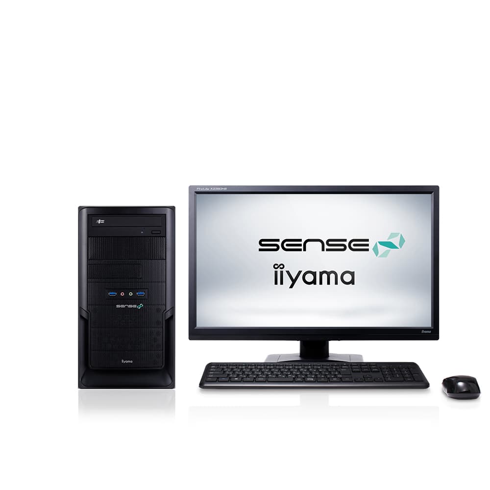 iiyama PC SENSE∞、NVIDIA® T400、NVIDIA® T600、NVIDIA® T1000搭載 クリエイターPC 新モデル ラインナップ追加