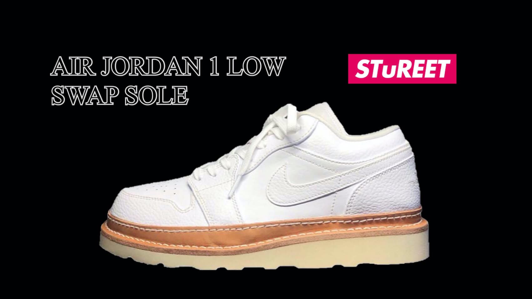 カスタムスニーカー界のパイオニア STuREETからAIR JORDAN 1 LOWの新作が登場！