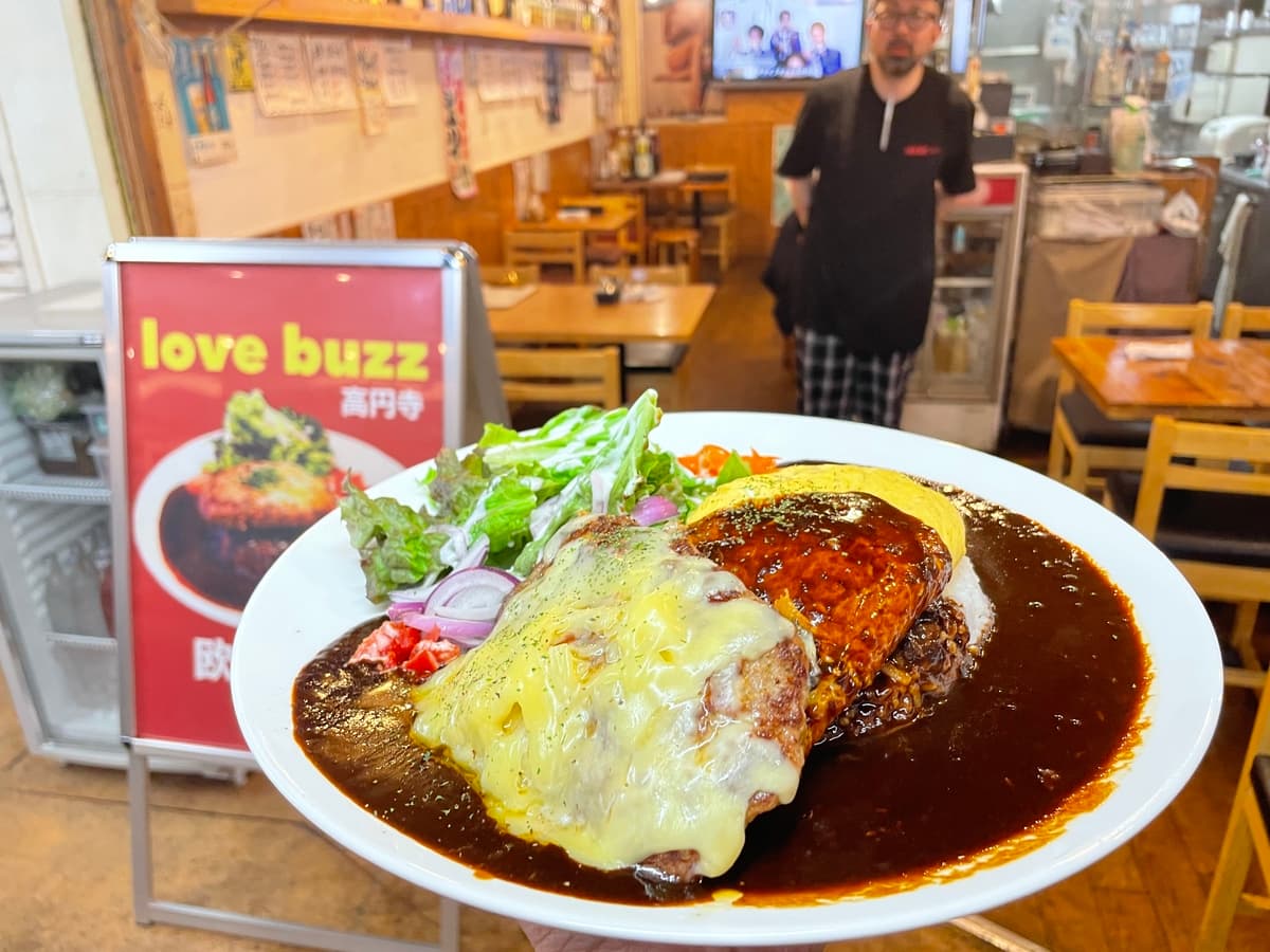 高円寺【うまい、デカい、やすい】シェフの心意気を込めた鉄板カレー専門店LOVE BUZZ(ラブバズ)が3/3に誕生！