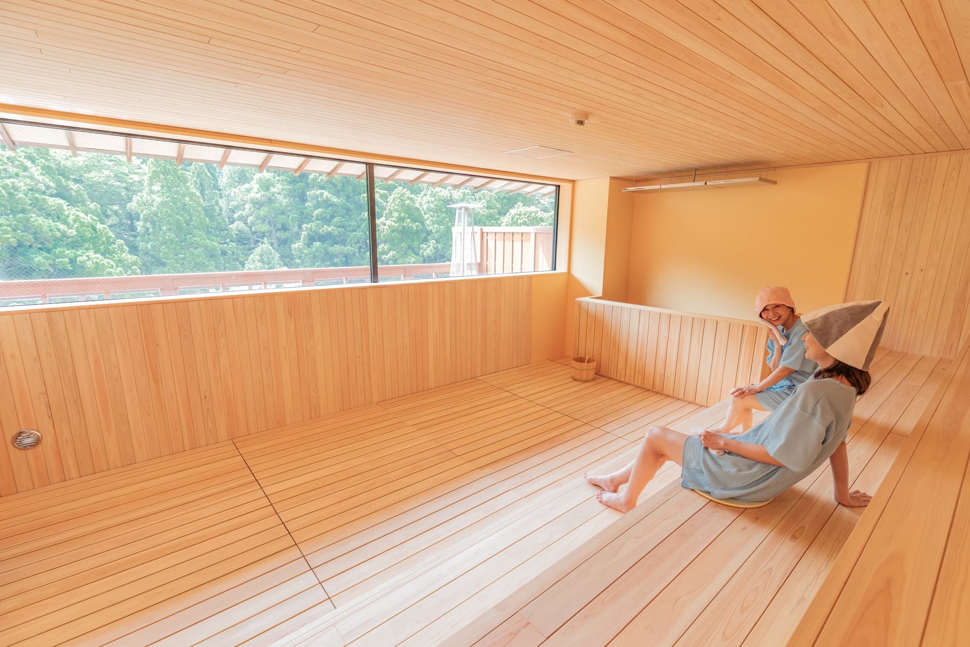 大江戸温泉物語Premium よしのや依緑園、 サウナ専用エリア「TOTONOI」を11月1日より、一部リニューアル