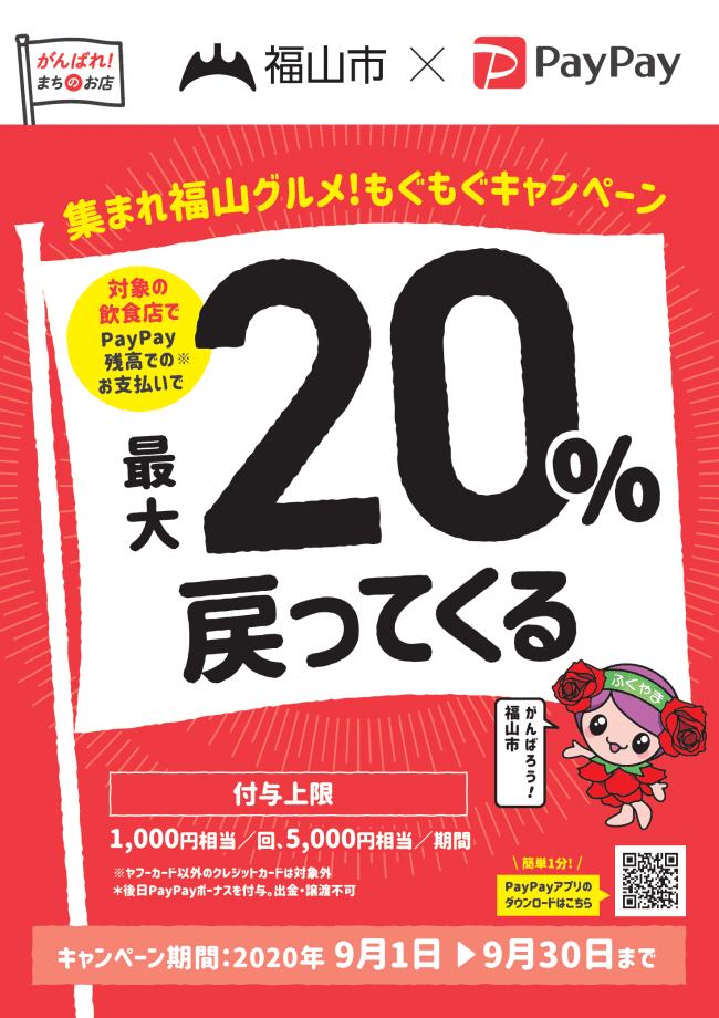 集まれ福山グルメ！もぐもぐキャンペーンを実施