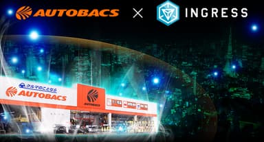 AUTOBACS×Ingressコラボイメージ