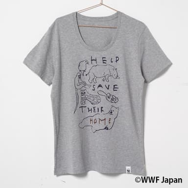 WWFオリジナル「オーガニックコットンTシャツ」HOME