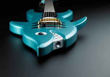 ONE PIECE　ブルック　SHARK GUITAR (3)