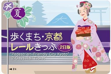 歩くまち・京都レールきっぷ（２日版）