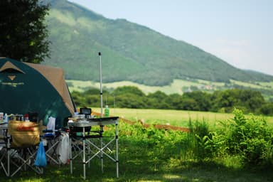 高原の空気も美味しい休暇村蒜山高原キャンプ場