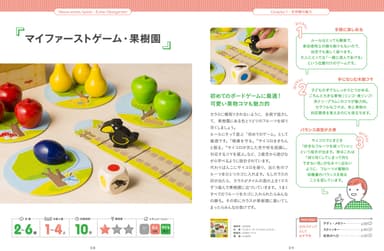 おうちでボードゲーム for ママ＆キッズ　誌面1