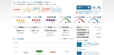 ファンド詳細ページ