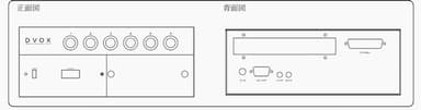 平面図、背面図