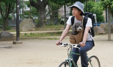 自転車移動も可能