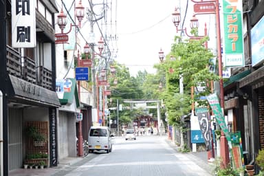 秩父神社の表参道