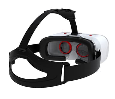 VR200本体(後方）顔面にフィットするフェイスパッド