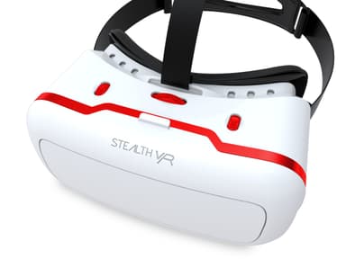 VR200本体(上)左右独立したピント調整