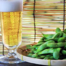 蒸し暑い中で飲む冷えたビールは、格別の美味しさ！