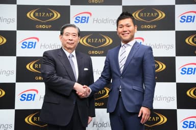 SBI北尾社長、RIZAP瀬戸社長 1