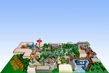 『LEGOLAND Japan』巨大ジオラマ全体