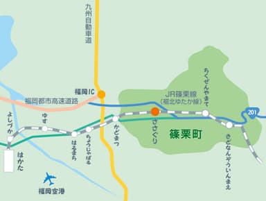 博多からわずか11km