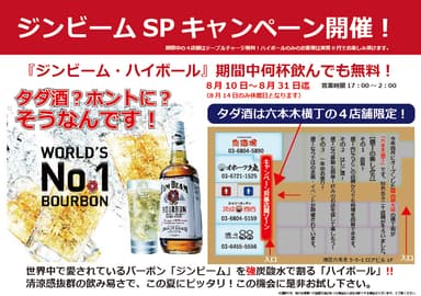 ジンビームSPキャンペーン