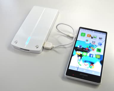 『瞬速5000』スマホ充電状況