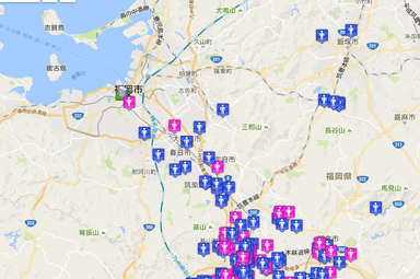 地図連携画面