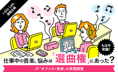 「オフィス×音楽」の実態調査