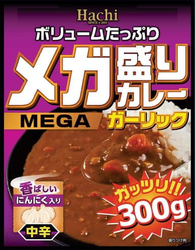 メガ盛りカレー　ガーリック