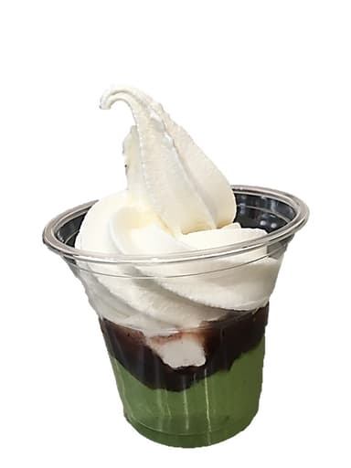 雪塩抹茶ムースパフェ