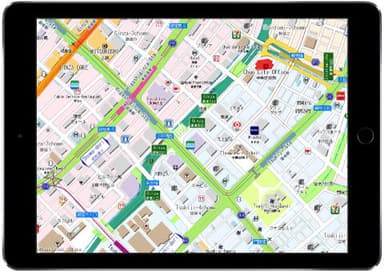 「MappleAPI 多言語マップ」英語版イメージ