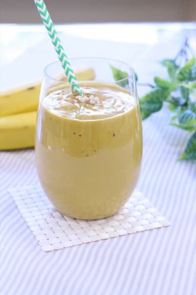 あなたはどっち？2種のyellow smoothie まろやかタイプ