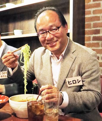 自称 ラーメンを日本一食べた男　大崎 裕史氏も参加