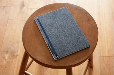 Log book：felt【gray】／ネイビー