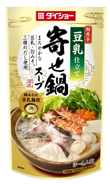 鮮魚亭　寄せ鍋スープ 豆乳仕立て