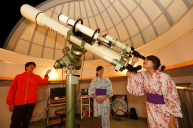 休暇村 能登千里浜の天文台